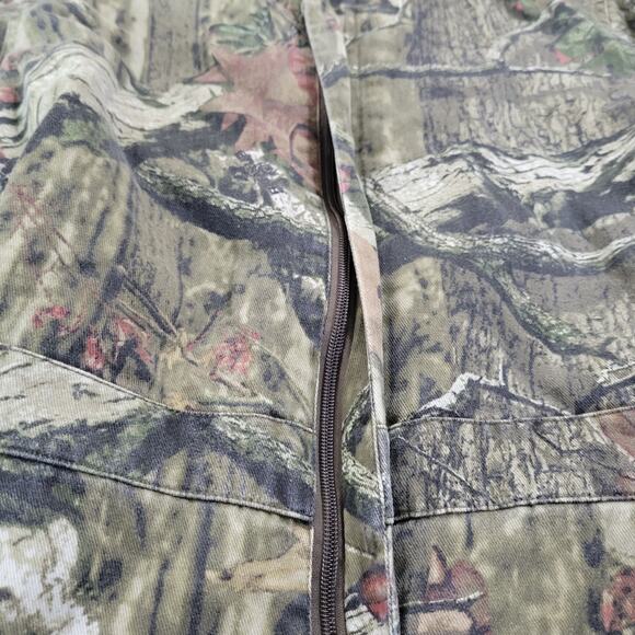 Cabelas Coveralls Kids Youth Medium Brown Camo Break Up Infinity Zip Insulated - Picture 8 of 13